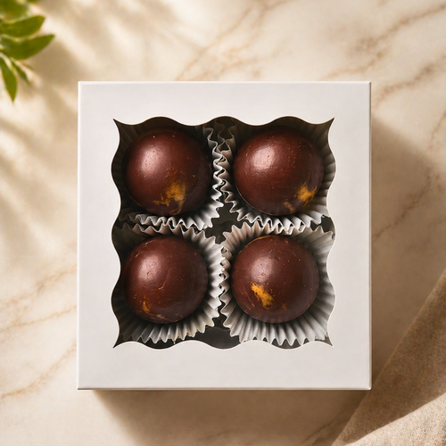 Puffos Bites - Dark Chocolate Spheres